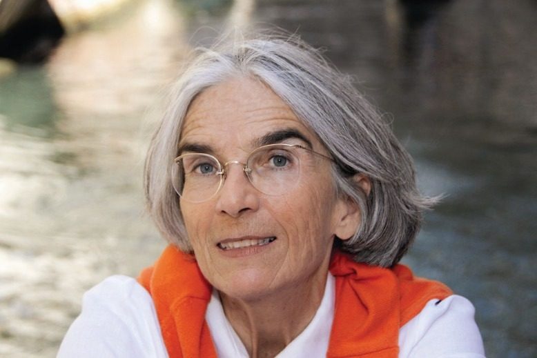 Headshot of Donna Leon, author of the Commissario Brunetti detective series.