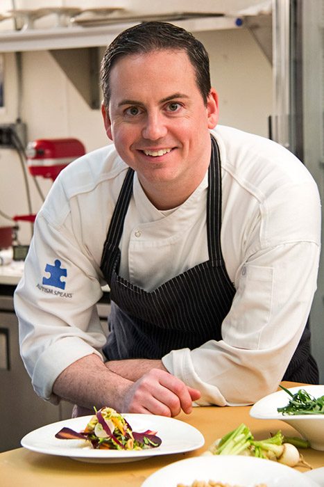 Chef Anthony Bucco, executive chef of the Crystal Springs Resort in Sussex County, New Jersey.