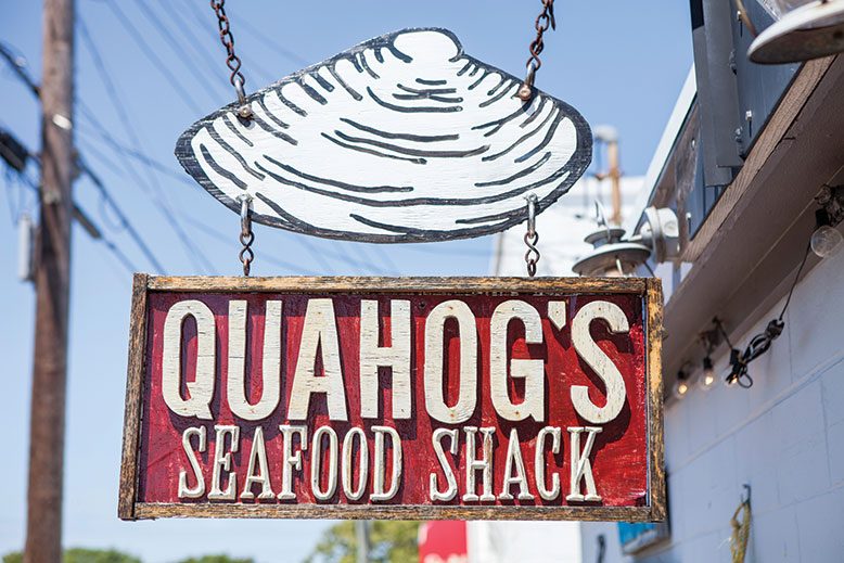 Quahog's Seafood Shack in Stone Harbor.