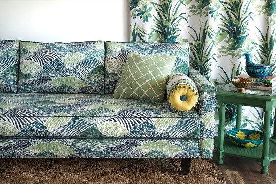 Robert Allen Madcap Cottage sofa fabric