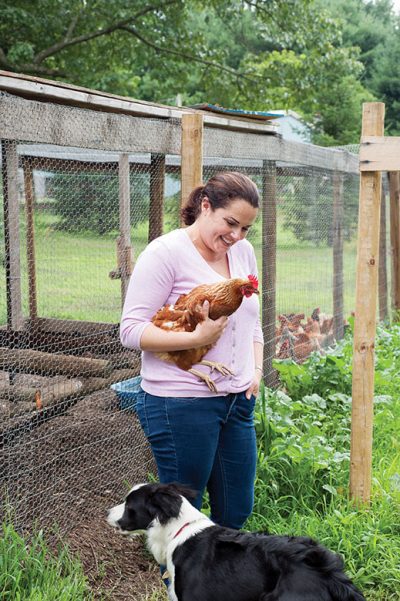 Jennifer Hill visits the Pine Barrens farm that supplies Local Abundance—her meat, fish and produce company—with eggs from free-range chickens.