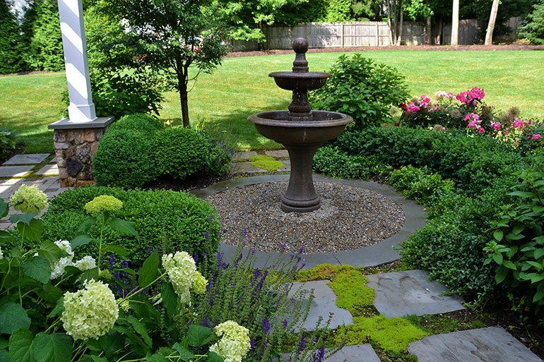 Scenic Landscaping Fountain