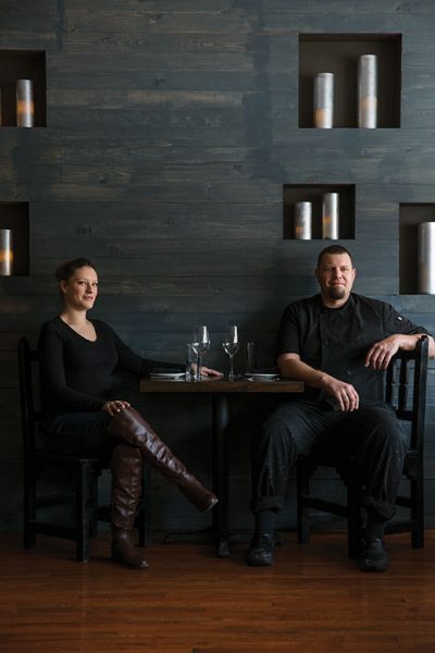 Two Fish co-owners Felice Leibowitz and chef Mike Stollenwerk.