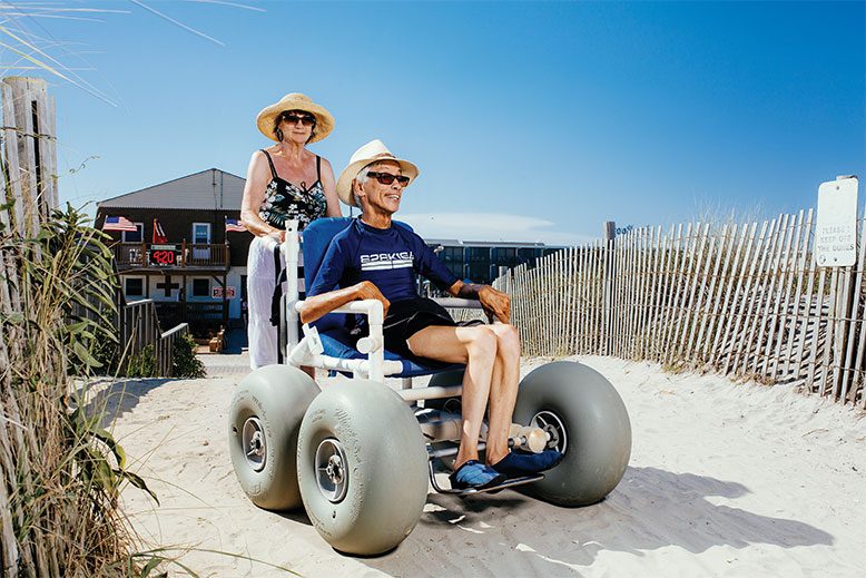 Wonder Wheels: Surf Chairs Down the Shore