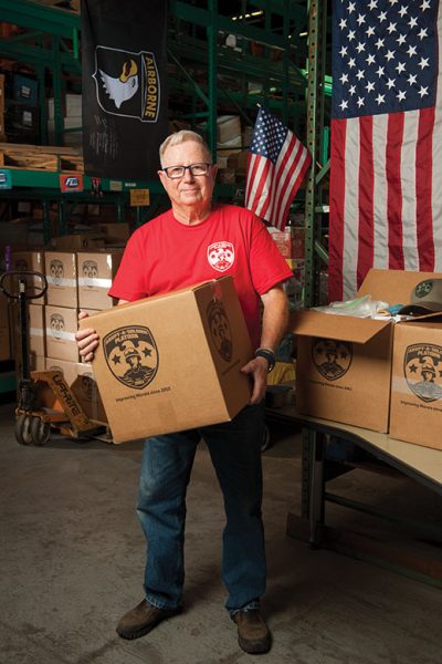 Alan Krutchkoff of Fair Lawn, founder of the non-profit Adopt-a-Soldier Platoon.