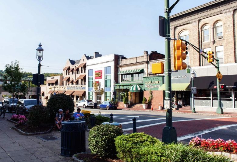 Downtown South Orange boasts shops, restaurants and entertainment.