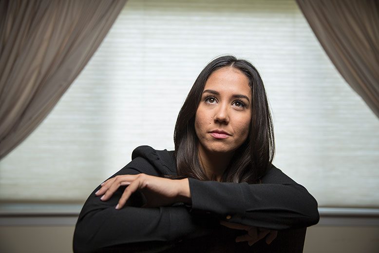 Vanessa Vitolo, now clean, hopes to set an example for former opioid addicts.