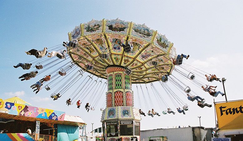 The 18-day State Fair Meadowlands is packed with family entertainment, from amusement rides and magic shows to a petting zoo and pig races. 