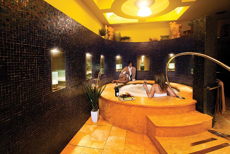 Invite your besties to unwind with a hot soak and cold champagne in the luxurious Experience Room at DePasquale the Spa in Morris Plains. Comfy robes and soft music await singles, couples and parties.