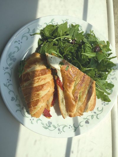 The buon-santo panino.