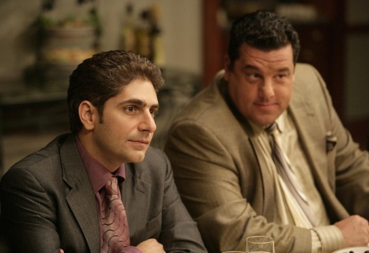 Michael Imperioli and Steve Schirripa on The Sopranos