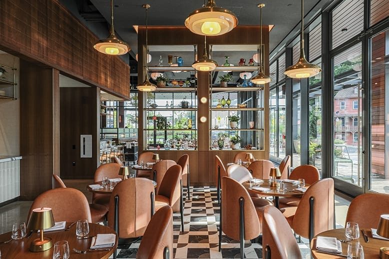 Interior of the Morris Proper in Morristown, New Jersey