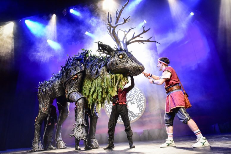 "Dragons and Mythical Beasts" on stage