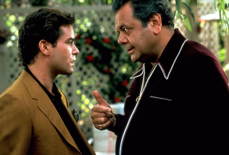 Ray Liotta and Paul Sorvino in Goodfellas