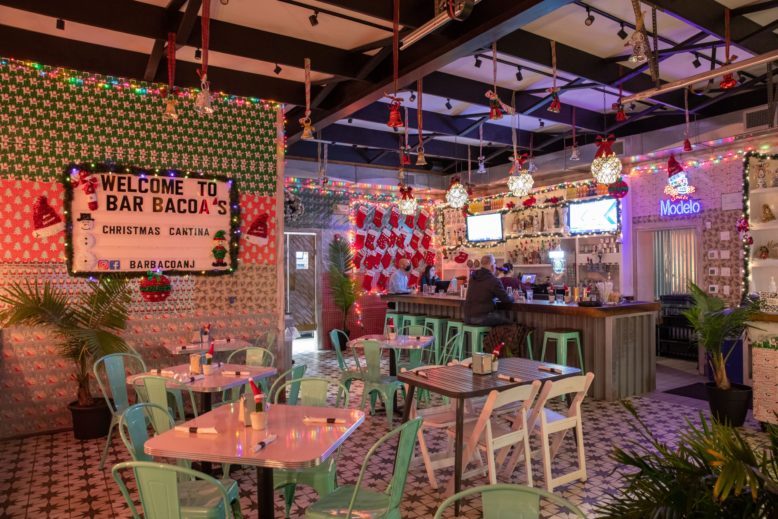 BarBacoa's Christmas Cantina is decorated for the holidays