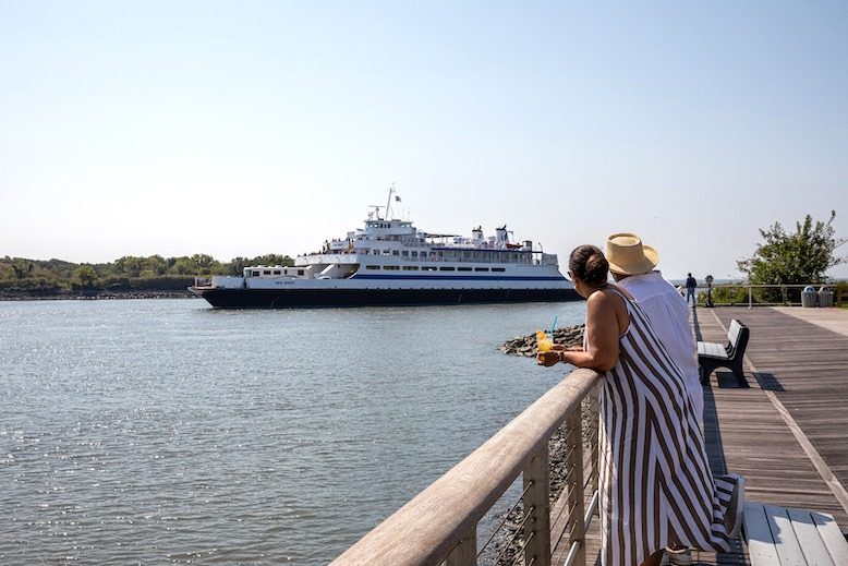 Exit Zero at Ferry Park in Cape May