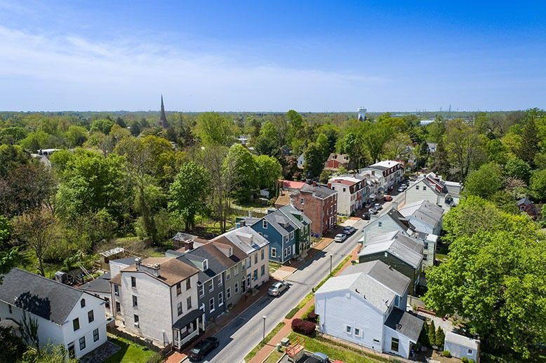 A view of Burlington, NJ