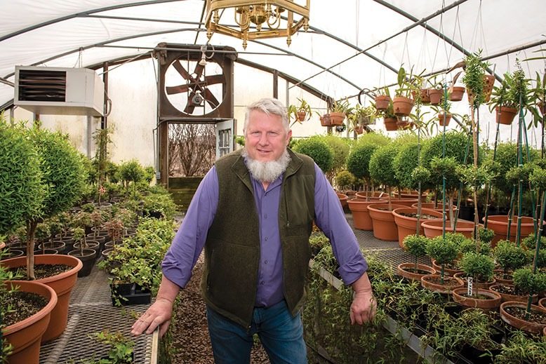 Ken Selody at his Atlock Farm in Somerset