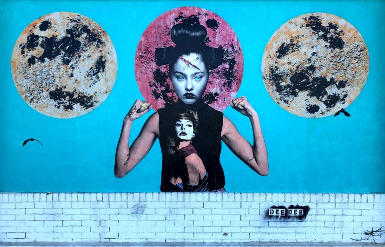 A mural by the artist DeeDee stood in Asbury Park for six years before it was retired in 2025.