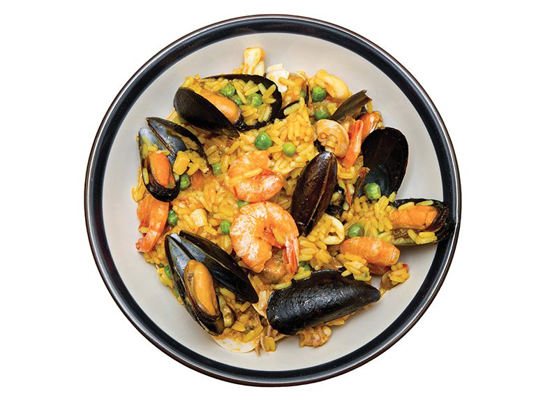 seafood paella