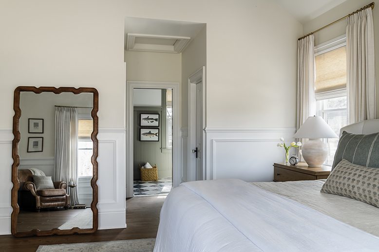 Primary bedroom in Allentown, NJ, home