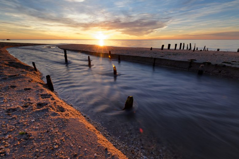 Sunset Beach in Cape May, NJ